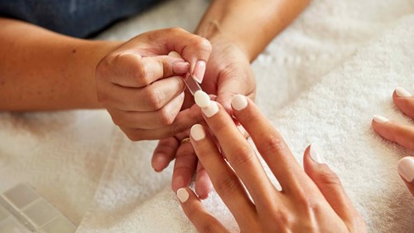 The Lanesborough Club Spa Manicure Chrome Finish